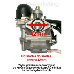 GAŹNIK APRILIA SR RACING 00-03r. 50 LC śrub.42mm_2